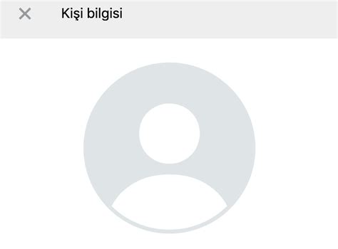 Boş profil resmi whatsapp